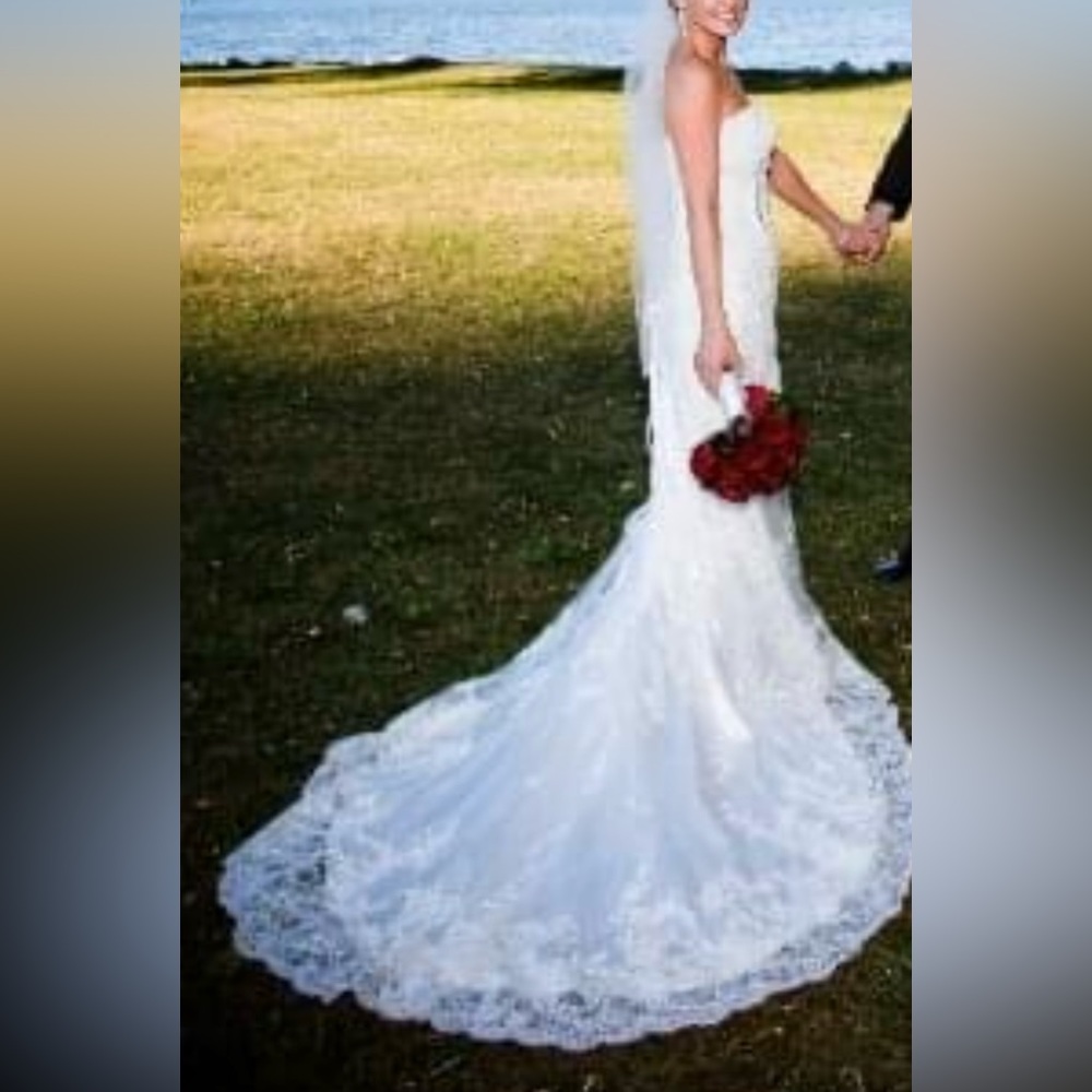 Maggie Sottero Wedding Dress. The pictures don't do this justice!!